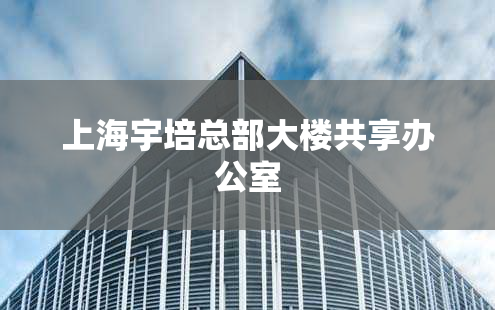 上海宇培总部大楼共享办公室