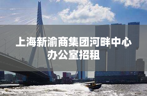 上海新渝商集团河畔中心办公室招租